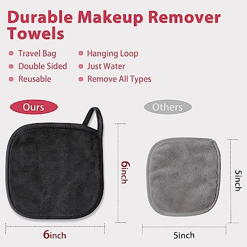 Makeup Remover Cloth, Makeup Remover Pads Microfiber Face Washcloth - Image 6