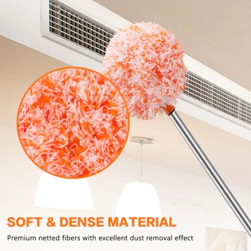 Ceiling Fan Cleaner Duster Reusable Microfiber Ceiling Fan Blade Cleaner - Image 5
