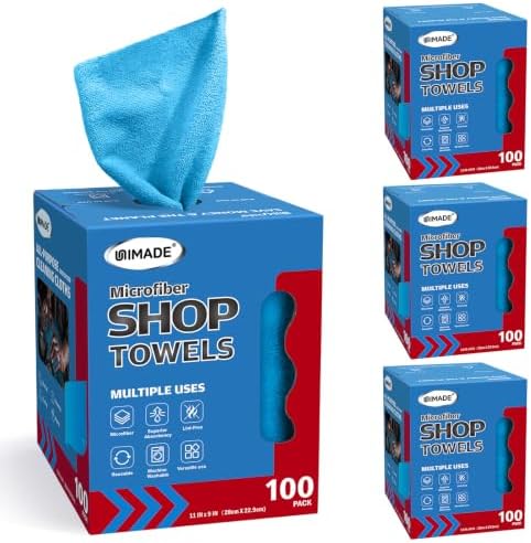 UNIMADE Shop Rags, 4 Boxes by Unimade