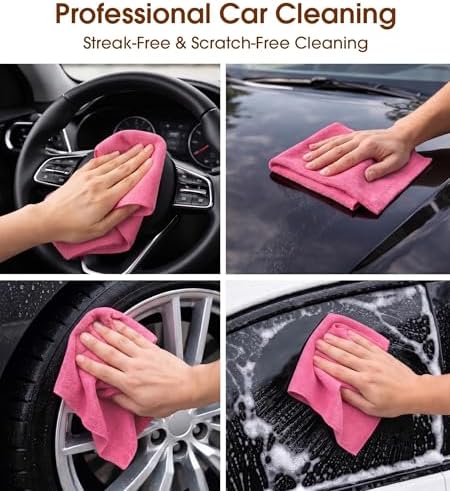 KitchLife Microfiber Cleaning Cloth Roll, 100 Pack - Image 5