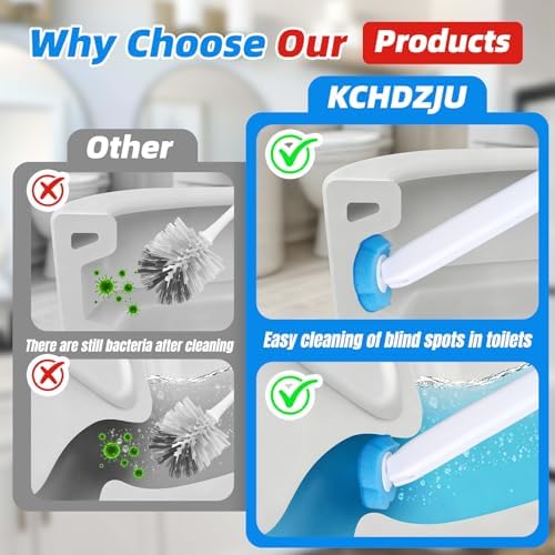 2 Pack Disposable Toilet Brush - Image 6