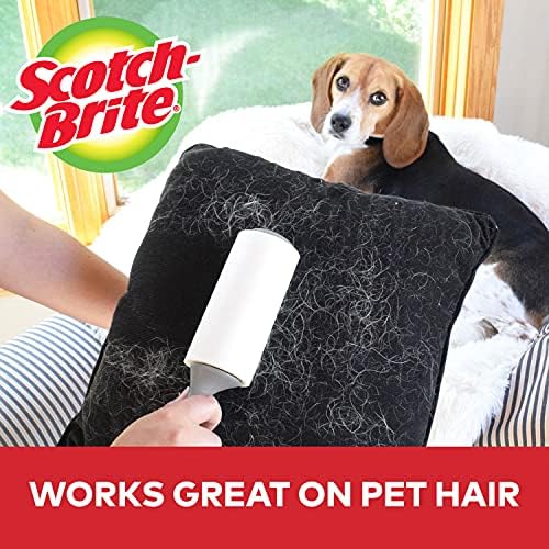 Scotch-Brite Lint Roller Value Pack, Works Great On Pet Hair, 5 Rollers - Image 5