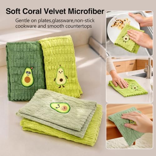 Avocado Kitchen Dish Cloths - Image 5