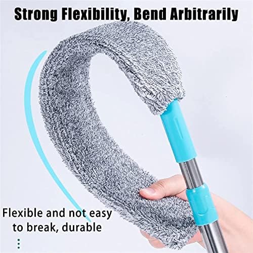 Retractable Gap Dust Clean Under Appliance Microfiber Duster Dust Cleaning Brush - Image 4