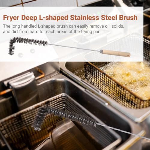 4 PCS Fryer Cleaning Tools - Image 5