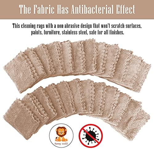 Sunny zzzZZ 24 Pack Kitchen Dishcloths - Image 3