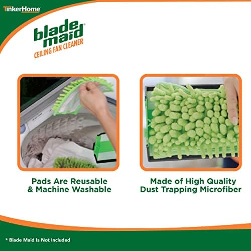 Blade Maid Replacement Microfiber Pads | Reusable, Machine Washable Pads - Image 5