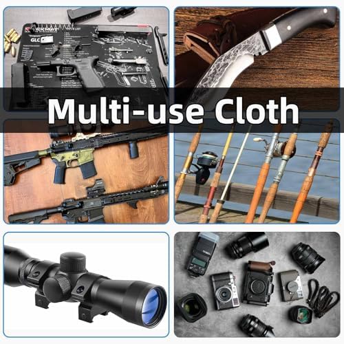 6/12 Pack Microfiber Gun Cleaning Cloth - Image 5