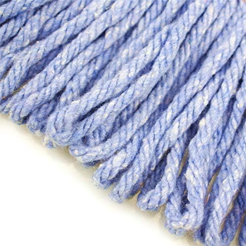 Mop Head Replacement Commercial Heavy Duty String Blue Wet Mop Heads - Image 4