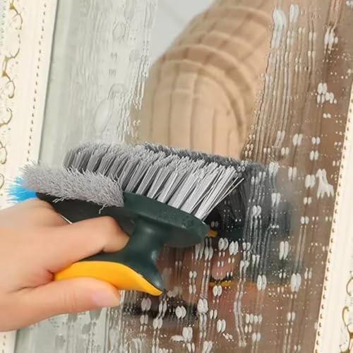 Scrub Brush for Cleaning Tile, Kitchen Sink & Floor, - Image 3