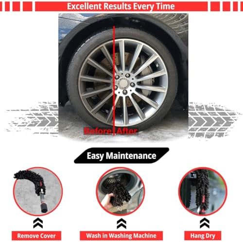 Woollywormit Wheel Cleaning Brush Car Detailing Kit - Image 5