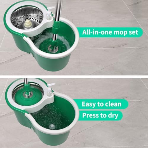Spin Mop and Bucket, Mop and Bucket - Image 3