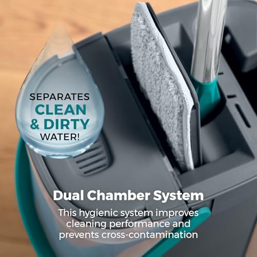 Tower Flat Mop and Bucket Set - Image 3