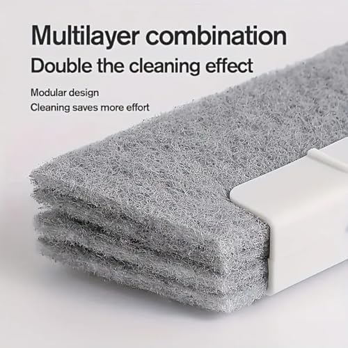 Window Track Cleaner, Gap Brush Groove Cleaner, Window Track Cleaning Tool - Image 5