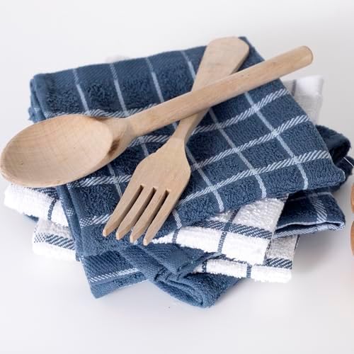 Ritz Premium 100% Cotton Terry Check Kitchen Dish Cloths - Image 5