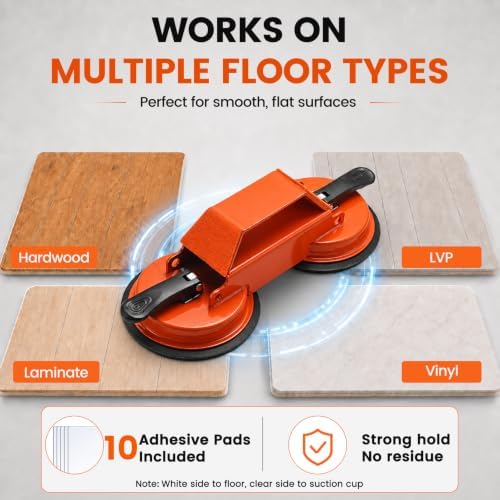 Floor Gap Fixer Tool Double Suction Cup Laminate Flooring Repair Kit - Image 7