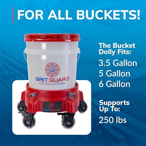 GRIT GUARD Bucket Dolly with Wheels - Image 4