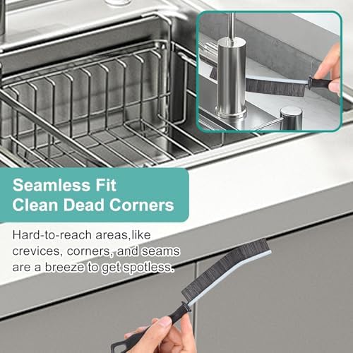 Crevice Cleaning Brush, New Multifunctional Gap Cleaning Brush Tool, Thin Scrub - Image 4