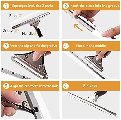Squeegee Replacement Silicon Rubber Blade - Image 4