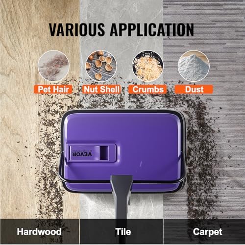 VEVOR Carpet Sweeper Manual, Floor Sweeper - Image 6