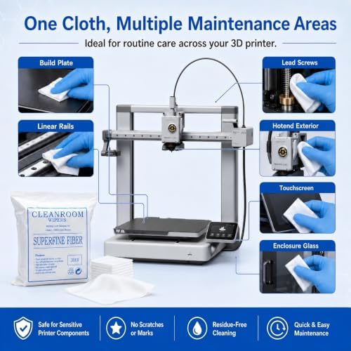 3D Printer Cleaning Kit, 6 x 6 Inch - Image 4