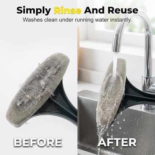 2 in 1 Window Screen Cleaning Brush, Mesh Window Screen Cleaner Tool - Image 6