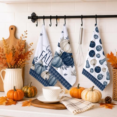 tineit Fall Kitchen Towel, 4 Piece - Image 6