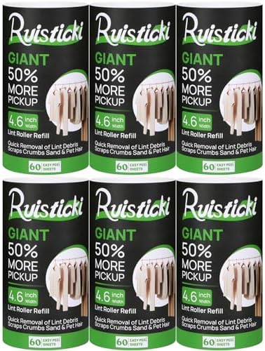 4.6 inch Giant Extreme Stick Lint Roller Refills by Unknown