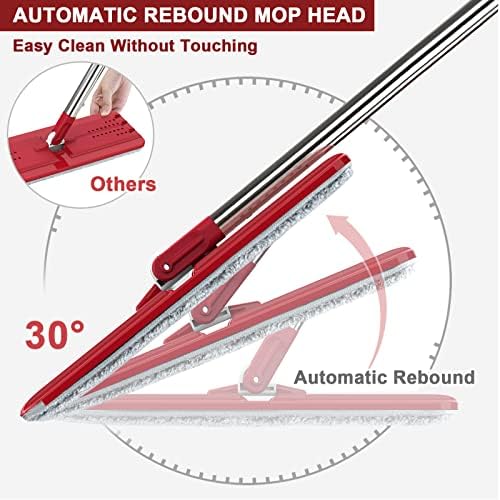 BOSHENG Hands-Free Mop and Bucket Set - Image 5