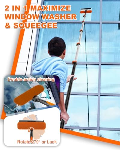 30Ft Reach Solar Panel Cleaning Brush Kit - Image 4