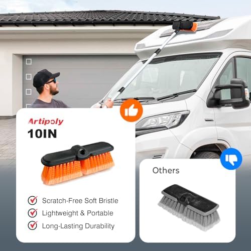 ARTIPOLY 10" Car Wash Brush Head - Image 2