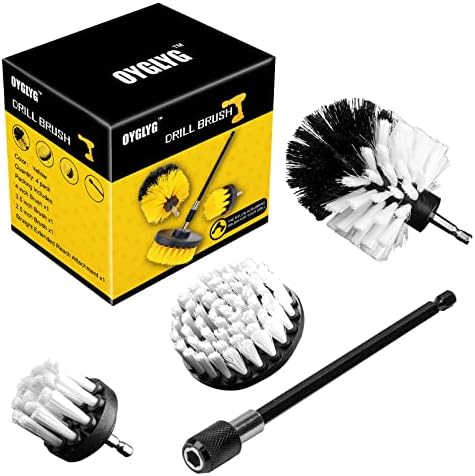Drill Brush Attachment Kit, 3-Piece Cleaning Set - Image 3