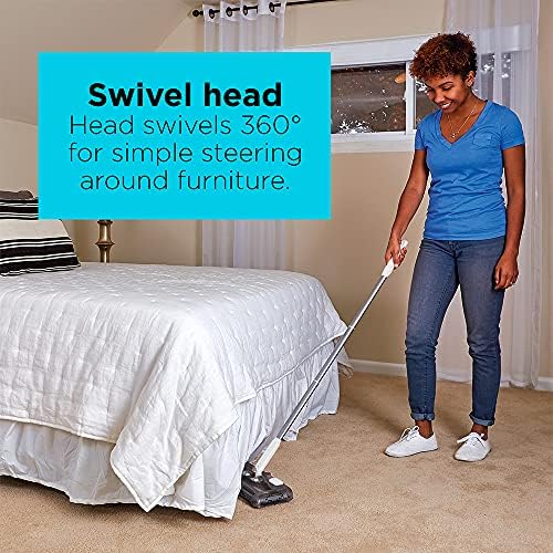 BLACK+DECKER Carpet Sweeper 50 Minute Lithium Floor Sweeper, Easy One Hand - Image 4