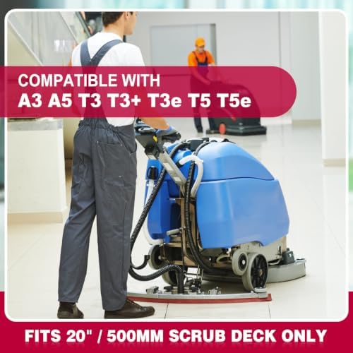 32.6" Rear & 31" Front Polyurethane Squeegee Blade Replacement Kit, Compatible - Image 4
