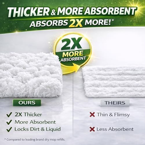 40-Count Disposable Dry Sweeping Cloths - Image 2