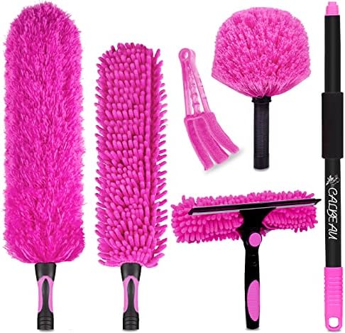 CALBEAU Pink Cleaning Supplies, Duster by CALBEAU