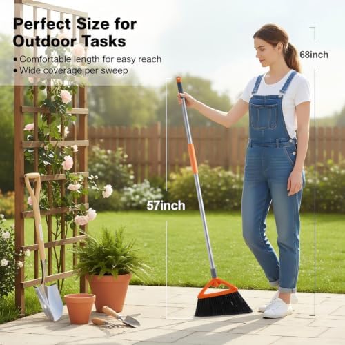 CLEANHOME Outdoor Broom for Sweeping Patio - Image 3