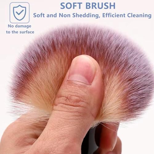 3 Pack Microfiber Duster, Small Dust Brushes, Feather Duster, Soft Fibers - Image 3