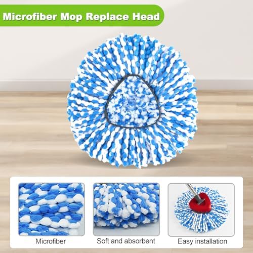 Spin Mop Replacement Head, Base - Image 5