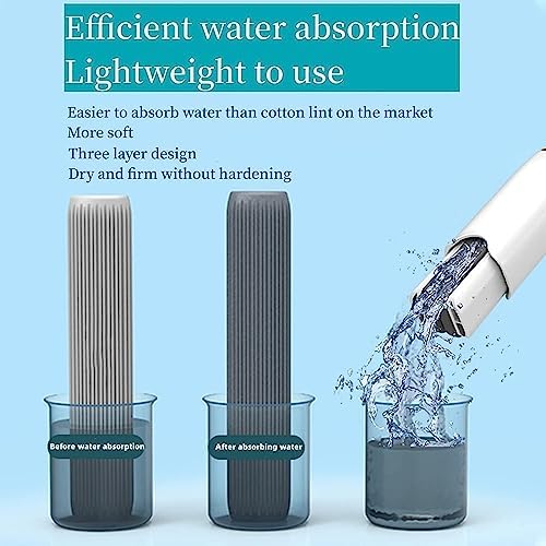 Portable Mini Mop, Self-Squeeze Sponge Mops, Lazy Hand-Free Household Mini - Image 5