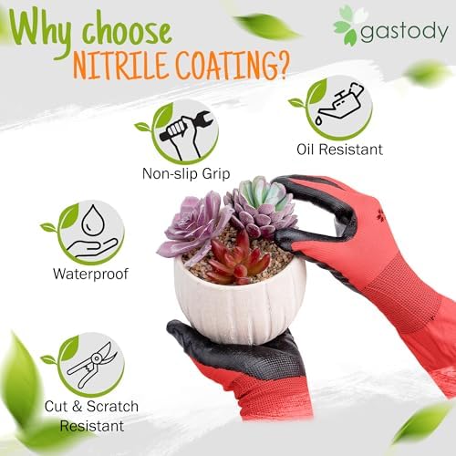 Long Sleeve Gardening Gloves for Women & Men, Long Cuff Garden Gloves - Image 5
