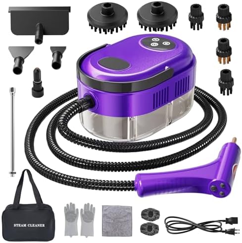 Handheld Steam Cleaner, 10s Fast Handheld Heating Steamer by Unknown