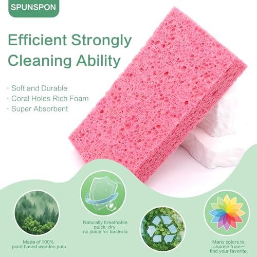Large Cellulose Sponges, Kitchen Sponge - Image 4