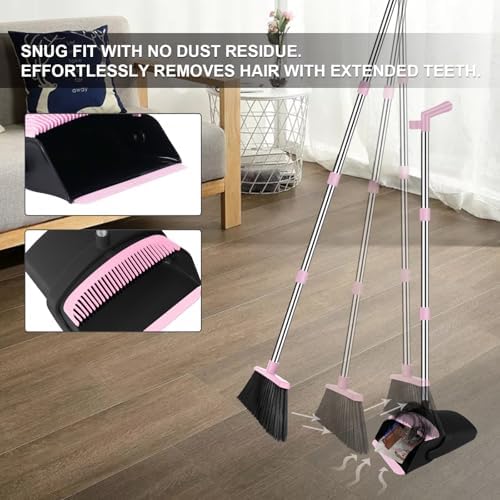 Pink Broom and Dustpan Combo Set - Image 5