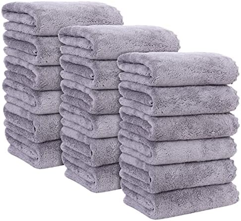 MOONQUEEN 18 Pack Premium Hand Towels by MOONQUEEN