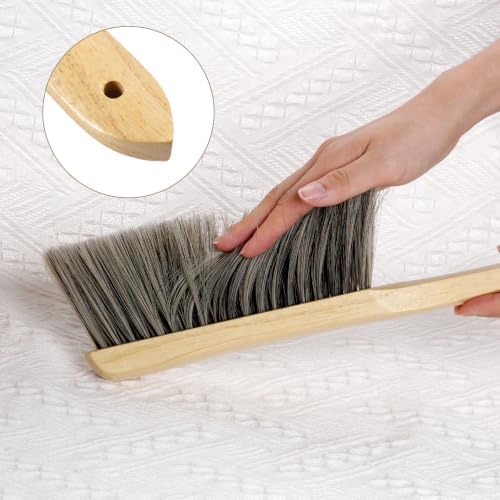 Rbenxia Wooden Handle Bench Brushes Soft Household Dust Cleaning Brushes - Image 3