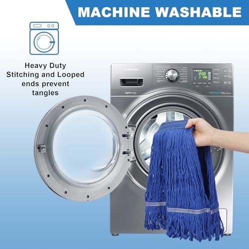 3 Pack 3 Pack Heavy Mop Replace Head，Commerical Replacement Mop Heads Suitable - Image 6