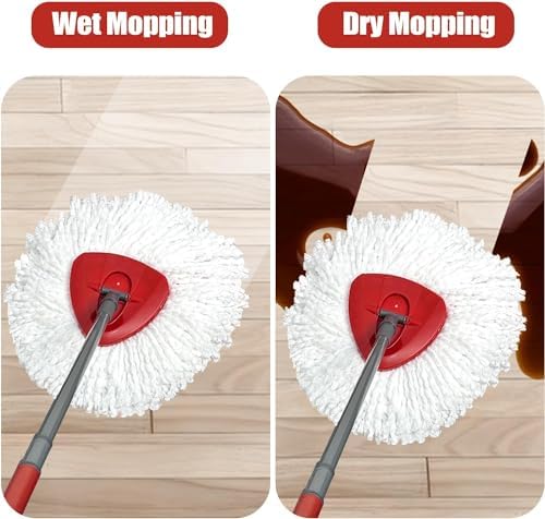 Mop Replace Head, Spin Mop Replacement Head Easywring 1-Tank System, Easy - Image 5
