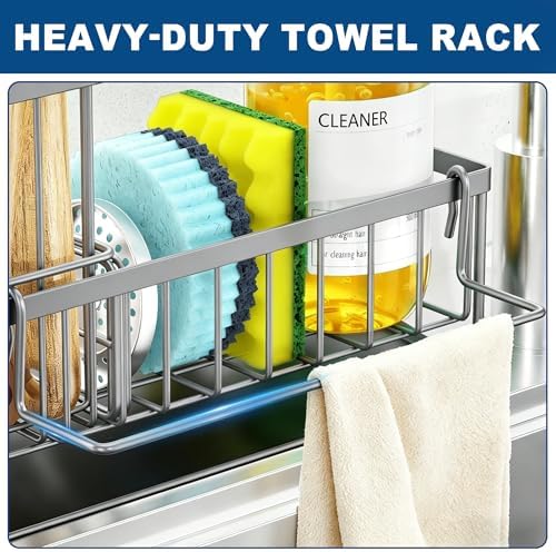 Sponge Holder for Kitchen Sink, Kitchen Sink Caddy, Kitchen Sink Sponge Holder - Image 6