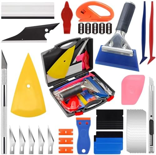 JIURUN 43-Piece Window Tint Tool Kit by JIURUN